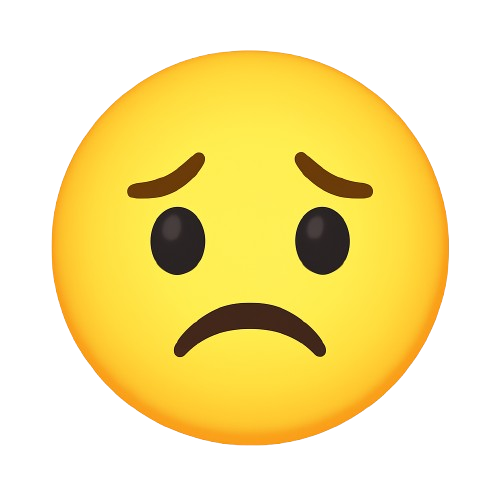 Sad face